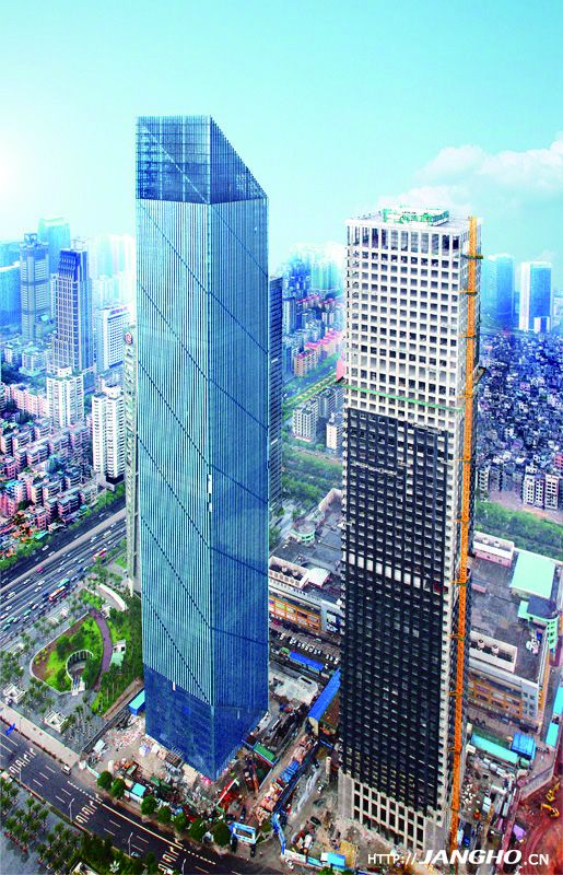 广州利通广场幕墙施工高标准通过业主方第二阶段进度目标考核