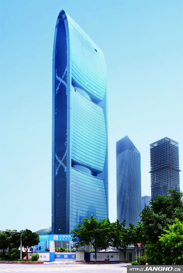 "全球最环保摩天大楼"广州珠江城已基本完工